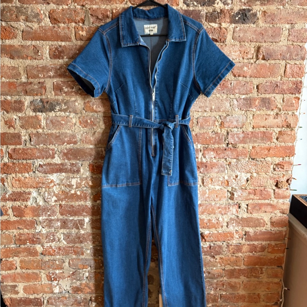 Velvet Heart Indigo Denim Overalls